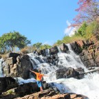 Hitchhiking in Zimbabwe: Nyangombe Falls
