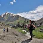 Hitchhiking in Georgia: Ushguli