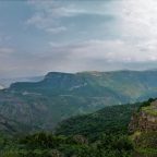 Hitchhiking in Armenia: Tatev Monastery