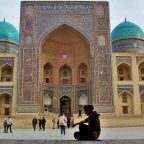 Hitchhiking in Uzbekistan: Bukhara