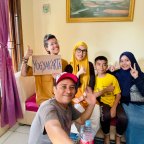 Hitchhiking in Indonesia: way to Ajibarang