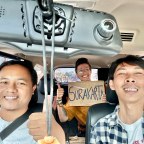 Hitchhiking in Indonesia: way to Surakarta